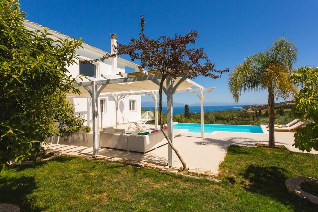 Koroni - Villa Merkouri - Entire Villa With Panoramic View ภายนอก รูปภาพ